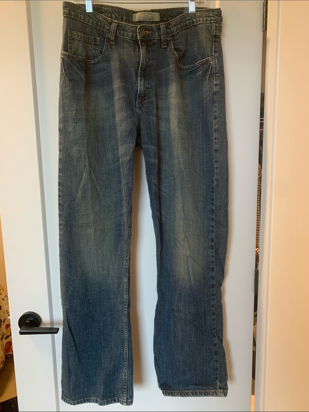 Wrangler Originals Relaxed Boots Men Jeans 34x34